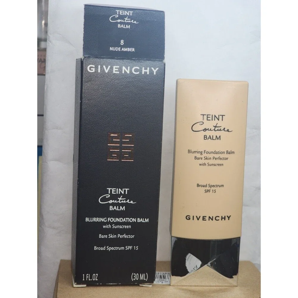 GIVENCHY - Teint Couture Balm Blurring Foundation spf15 - 8 Nude Amber Authentic